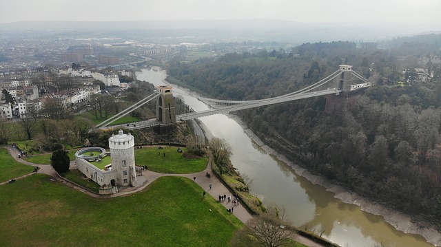 clifton bridge river