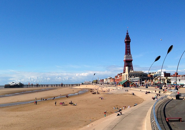 blackpool tower seaside