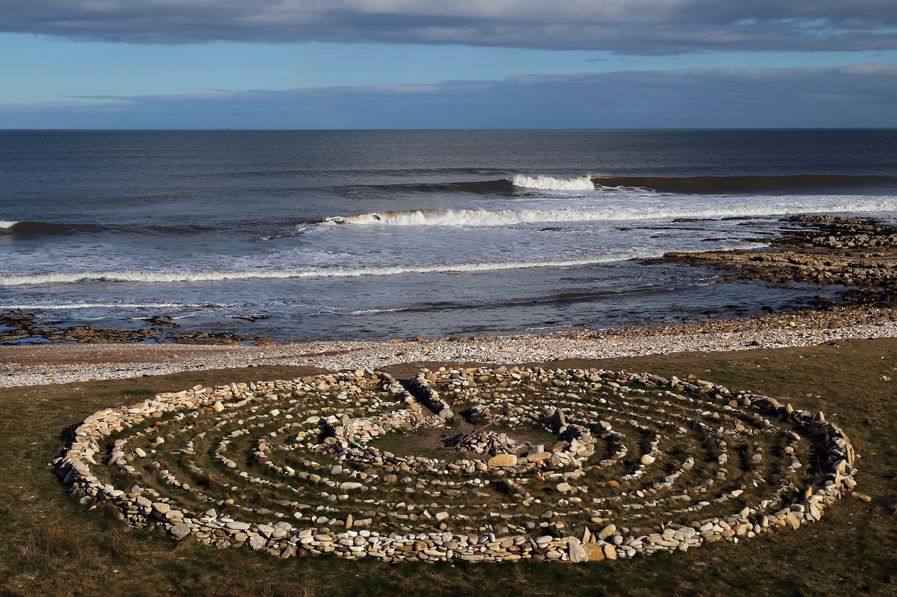 labyrinth meditation circle