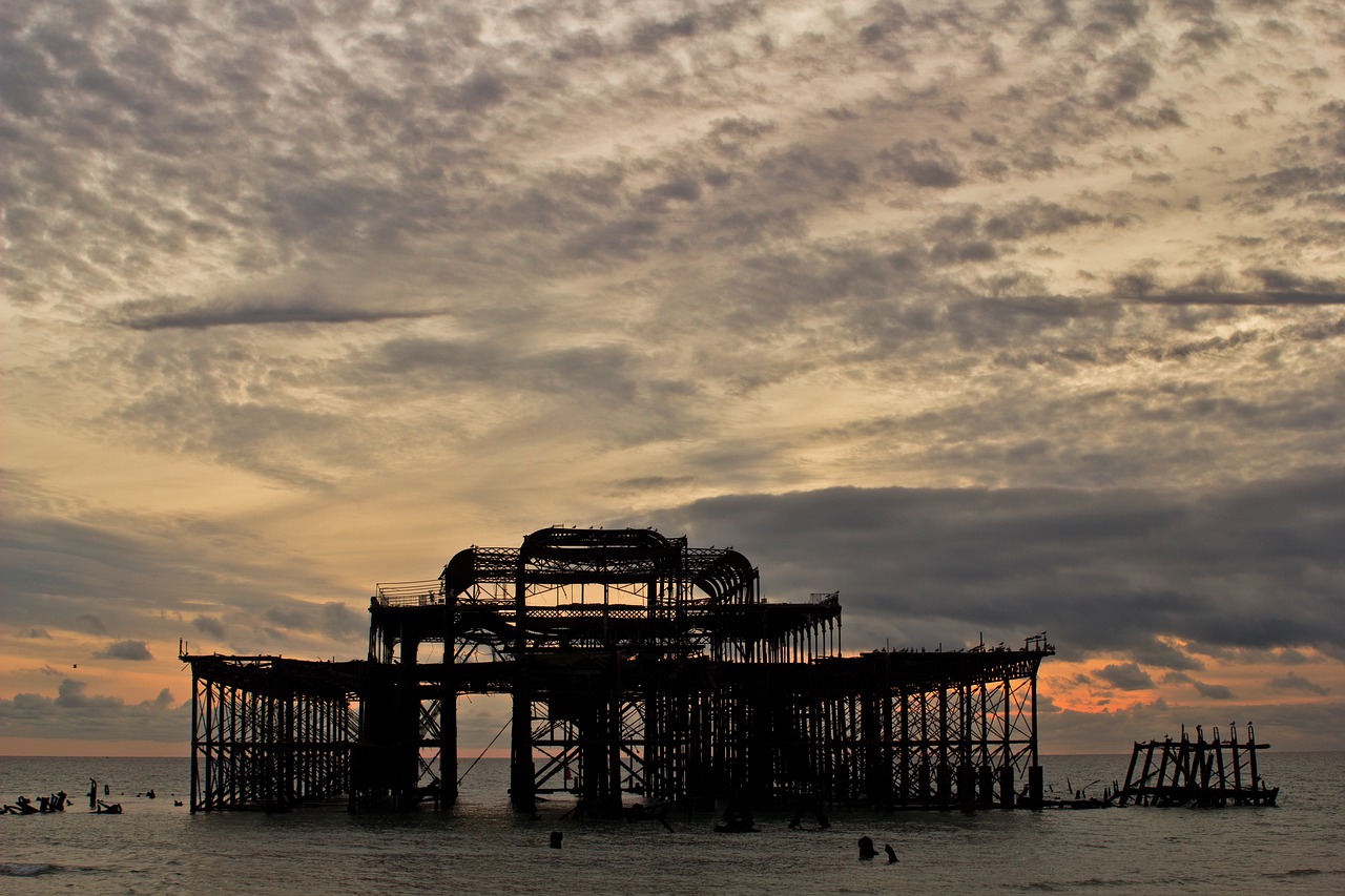 west-pier brighton england sussex